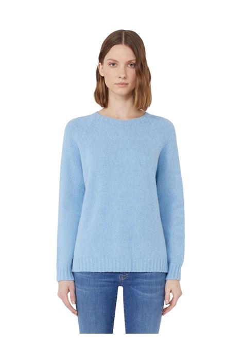 Maglia in alpaca e cotone - AZZURRO Weekend MAXMARA | GHIACCI003